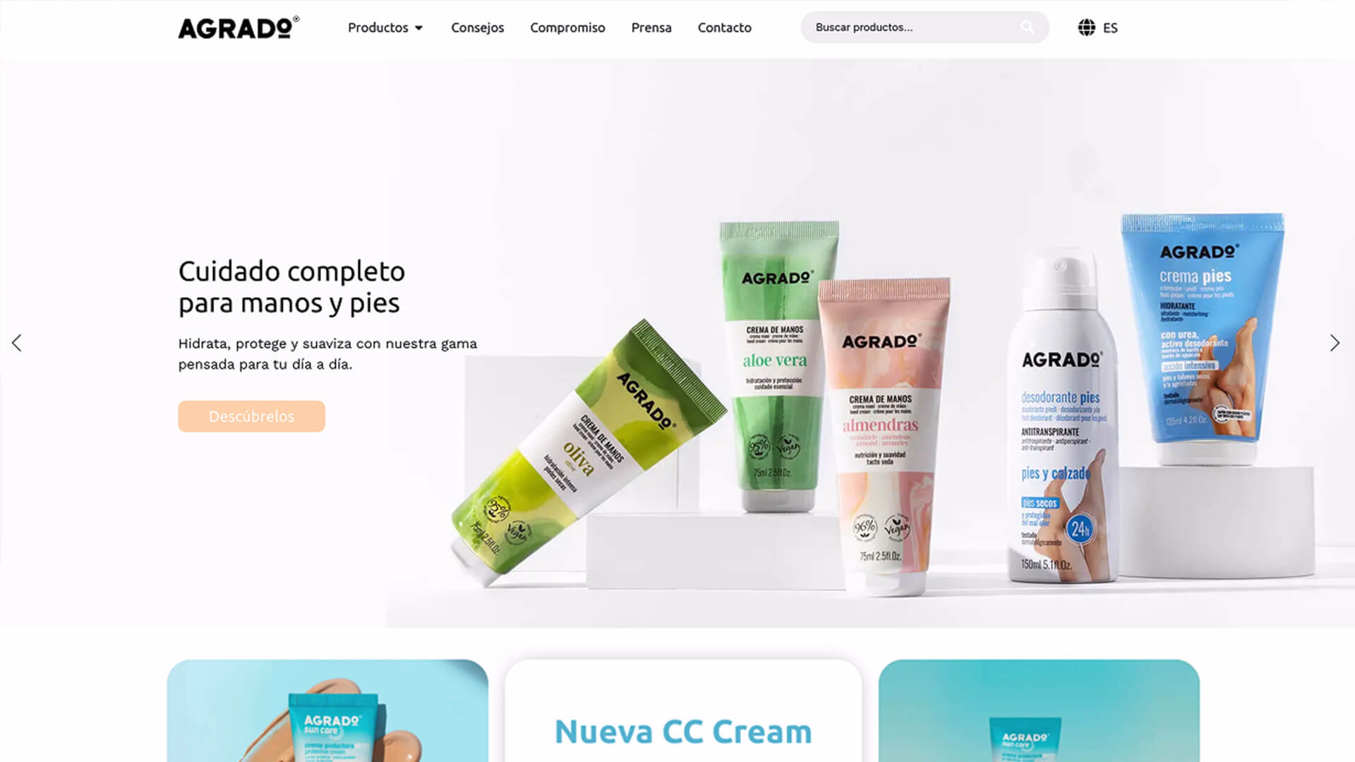 Agrado Cosmetic Rediseño Premium